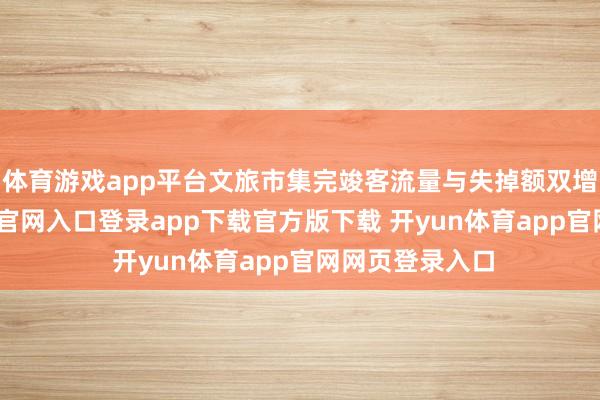 体育游戏app平台文旅市集完竣客流量与失掉额双增长-开yun体育官网入口登录app下载官方版下载 开yun体育app官网网页登录入口