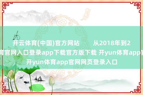 开云体育(中国)官方网站        从2018年到2020年-开yun体育官网入口登录app下载官方版下载 开yun体育app官网网页登录入口