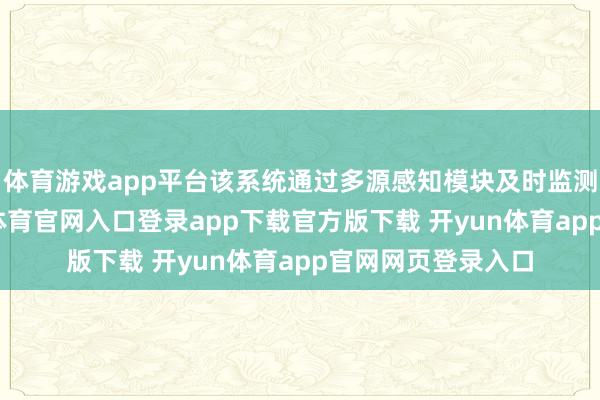 体育游戏app平台该系统通过多源感知模块及时监测路面变化-开yun体育官网入口登录app下载官方版下载 开yun体育app官网网页登录入口