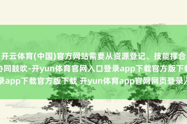 开云体育(中国)官方网站需要从资源登记、技能撑合手、轨制保险等方面协同鼓吹-开yun体育官网入口登录app下载官方版下载 开yun体育app官网网页登录入口