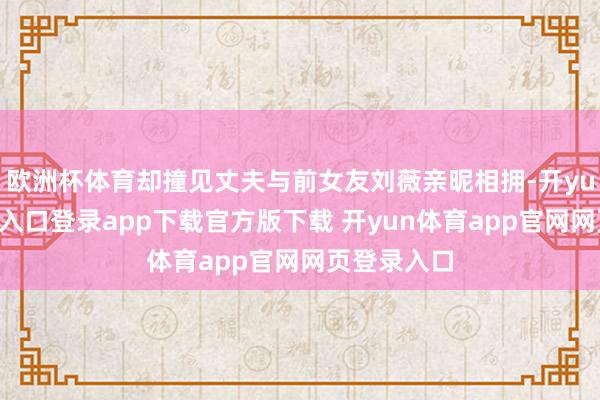 欧洲杯体育却撞见丈夫与前女友刘薇亲昵相拥-开yun体育官网入口登录app下载官方版下载 开yun体育app官网网页登录入口