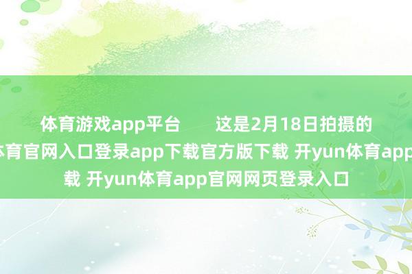 体育游戏app平台       这是2月18日拍摄的太原城区-开yun体育官网入口登录app下载官方版下载 开yun体育app官网网页登录入口