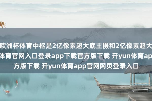 欧洲杯体育中枢是2亿像素超大底主摄和2亿像素超大底潜望长焦-开yun体育官网入口登录app下载官方版下载 开yun体育app官网网页登录入口